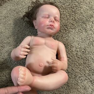 Babeside Realistic Baby Doll with Brown Hair